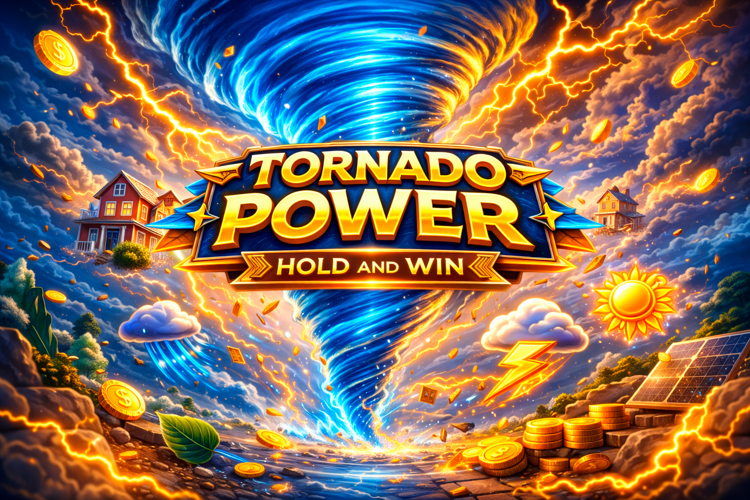 Spielgrafik von Tornado Power: Hold and Win